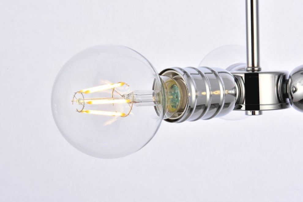 Reese 3-Light Chrome Pendant