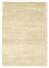 Strata Contemporary Area Rug, White, 5'x7'6" Rectangle