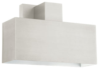 Brushed Nickel Contemporary, Refined Outdoor Wall Sconce
