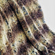 Plutus Beige and Brown Chinchilla Faux Fur Luxury Throw, Blanket 70l X 90w Twin