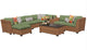 Laguna 10 Piece Outdoor Wicker Patio Furniture Set 10b