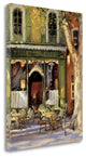 "Paulettes Cafe" By Keith Wicks, Giclee Print on Gallery Wrap Canvas