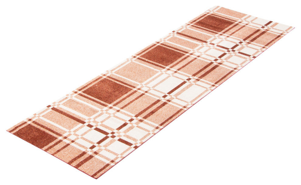 Aqua Roma Area Rug, Copper, 2'6"x8'