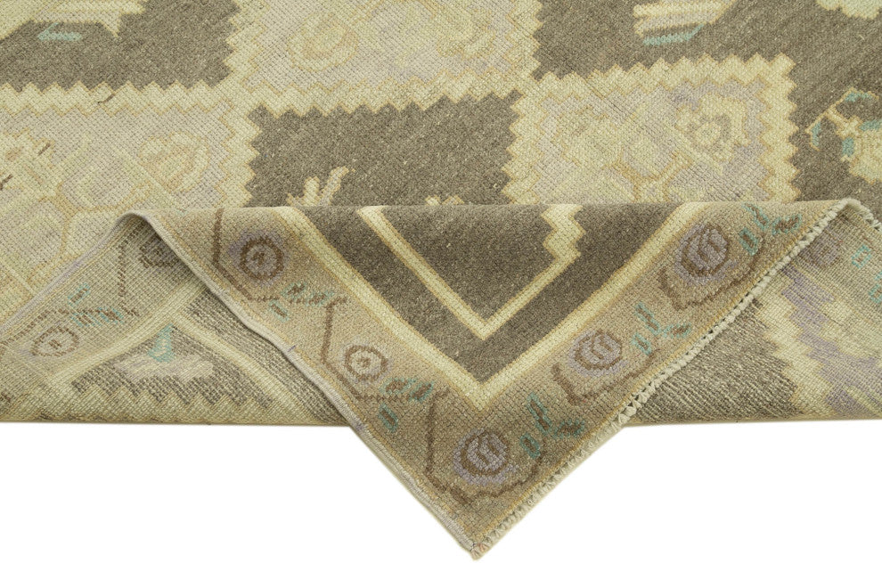 Rug N Carpet - Handwoven Turkish 4' 9'' x 8' 0'' Vintage Wool Rug