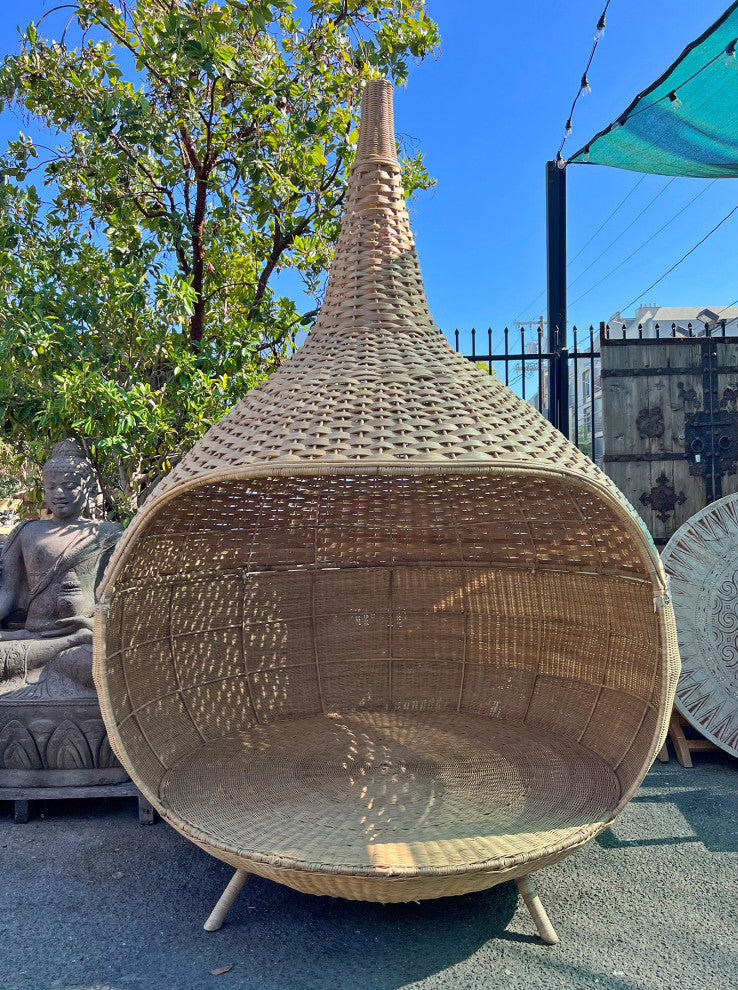 Rattan Weaver Nest Daybed