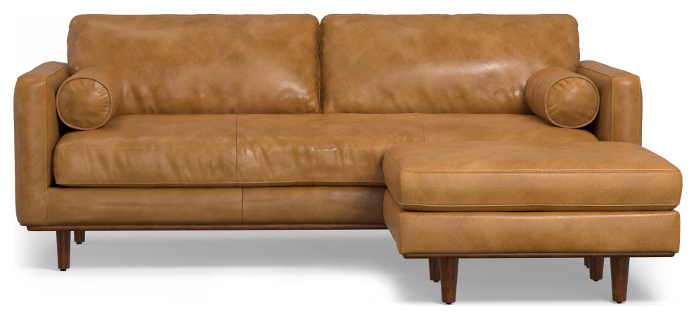 Morrison 89" Sofa and Ottoman Set, Sienna, 89"