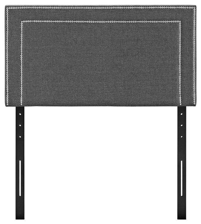 Jessamine Twin Upholstered Fabric Headboard