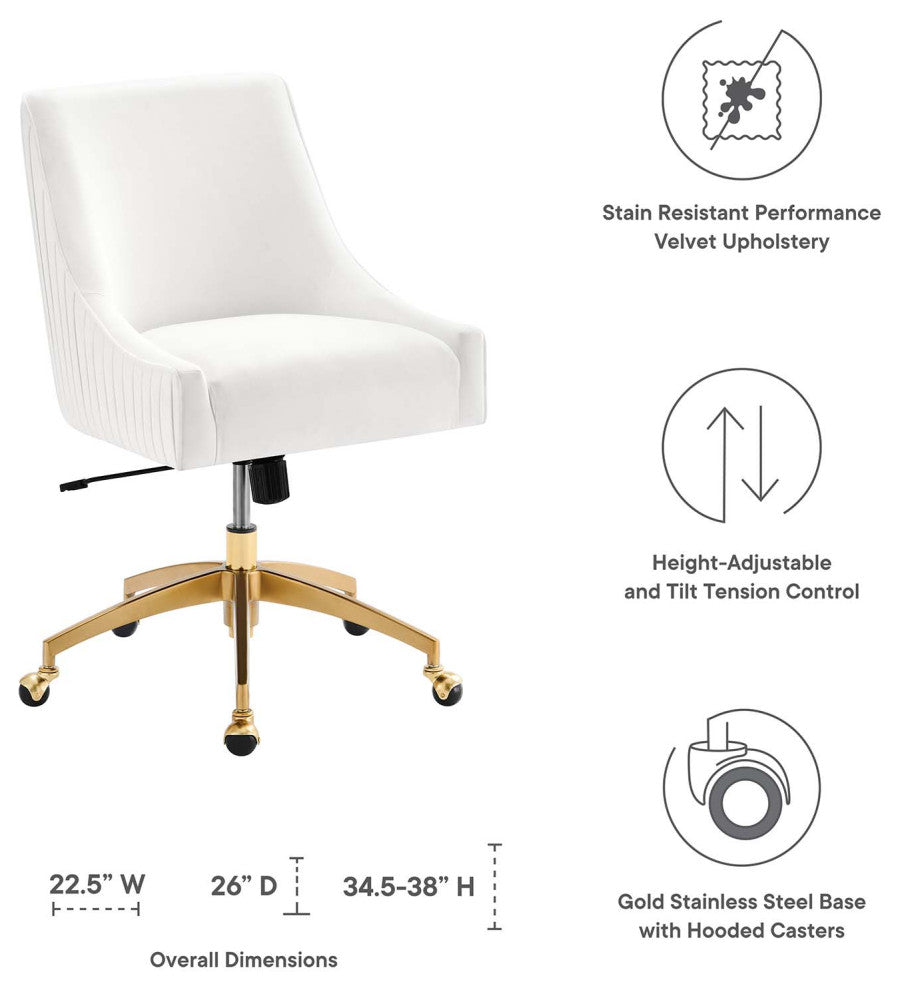Side Dining Chair, White, Velvet, Modern, Kitchen Bistro Restaurant Hospitality