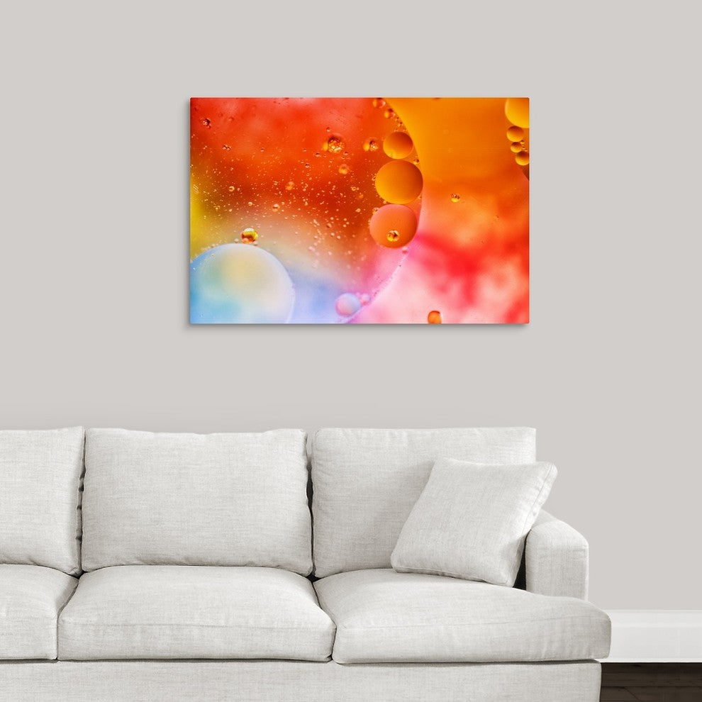 "Sunburst" Wrapped Canvas Art Print, 36"x24"x1.5"