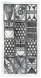 "Patterns of the Amazon IV BW" Digital Paper Print by Kathrine Lovell, 14"x26"