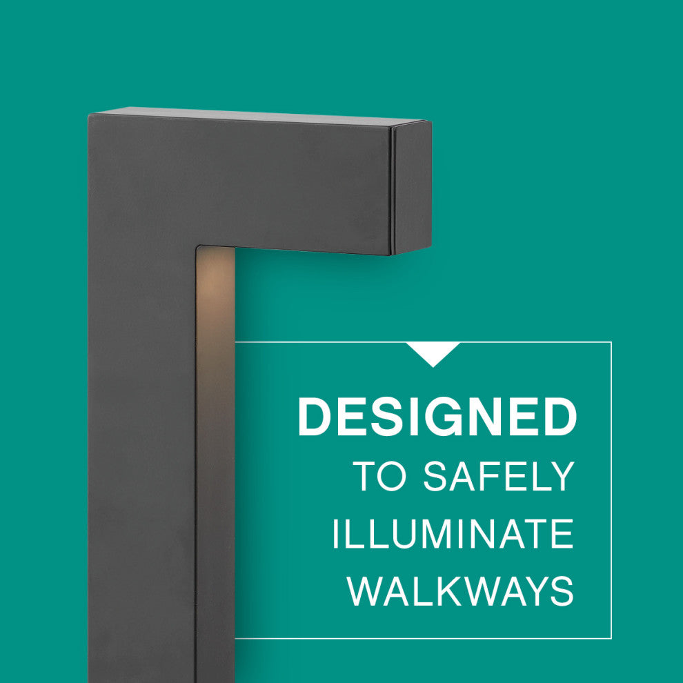 Hinkley Atlantis 22" Large LED Path Light, Satin Black