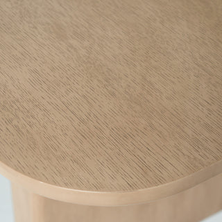 Nova Domus Oshana Modern White Oak Dining Table