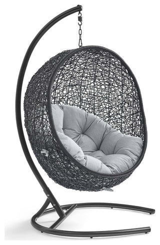 Encase Sunbrella Swing Outdoor Patio Lounge Chair