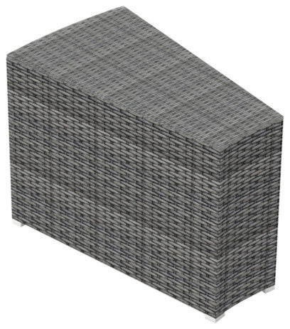 District Wedge End Table