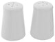 Classic White Salt and Pepper Set