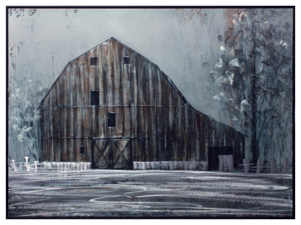 Framed Barn Print