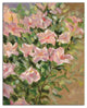 Pink Florals With Greenery 24 x 30 Canvas Wall Art