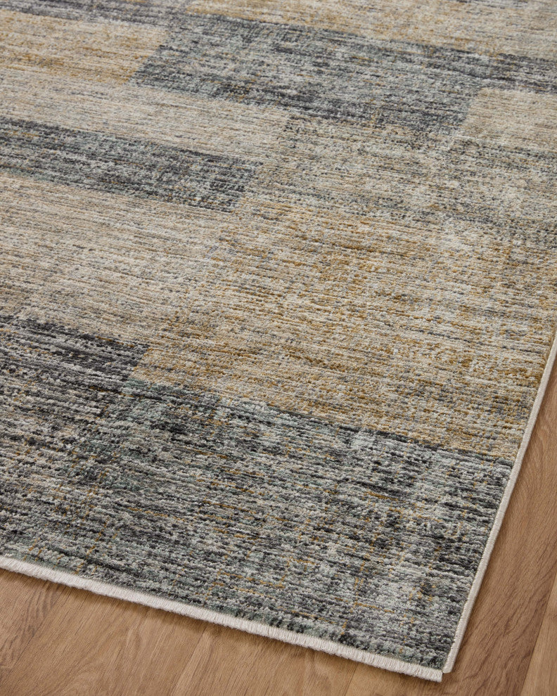 Loloi Soho Grey/Gold 3'6"x5'6" Accent Rug