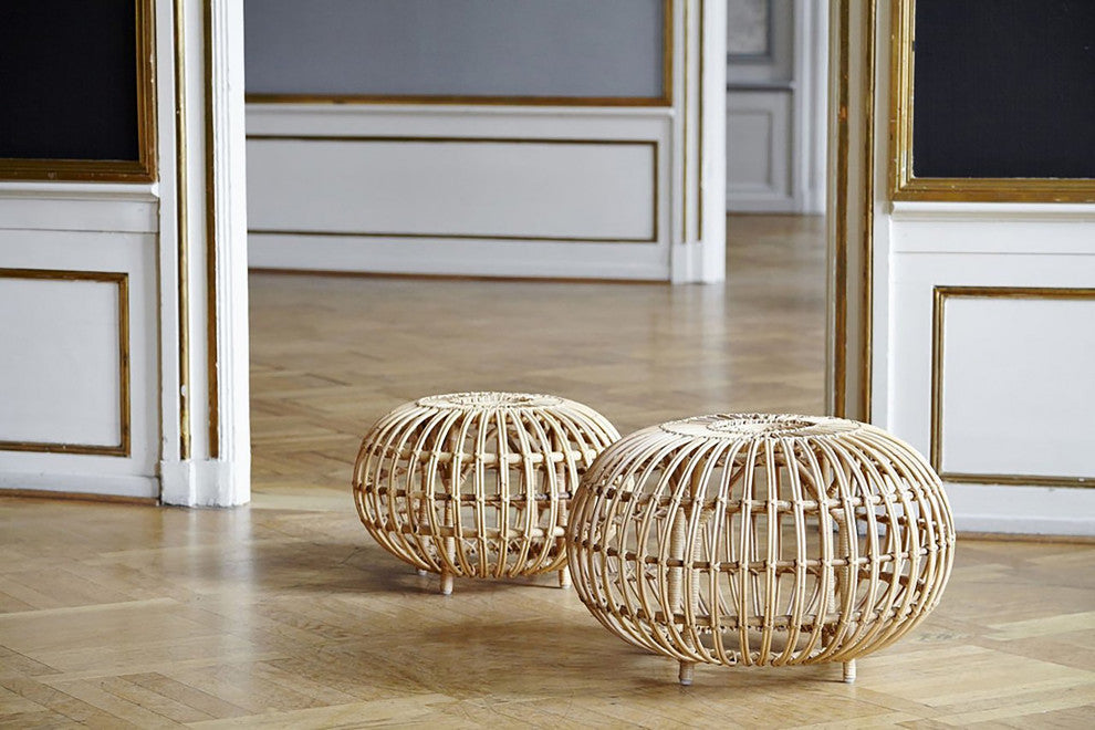 Franco Albini Small Ottoman, Large