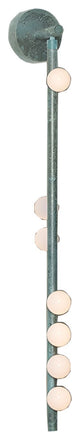 Creative Wall Lamp in American Retro Style for Bedroom, Corridor, 7 Heads, Cool Light