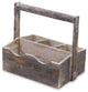 Wooden Garden Caddy, Brown
