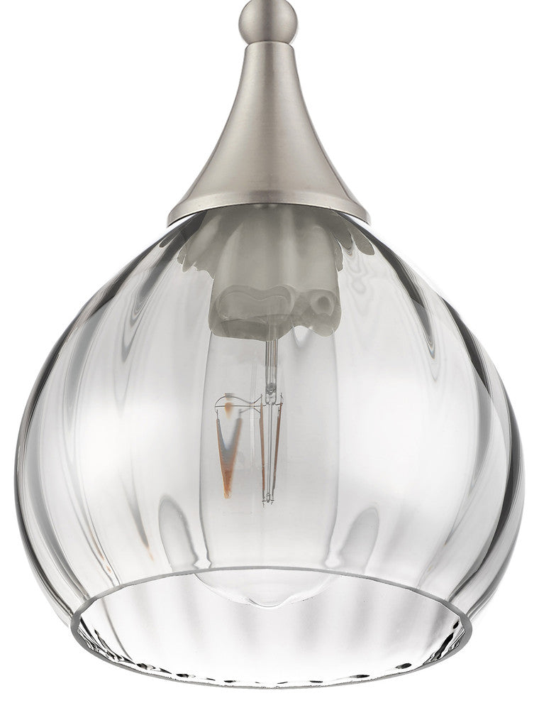 Livex Lighting Brushed Nickel 1-Light Mini Pendant