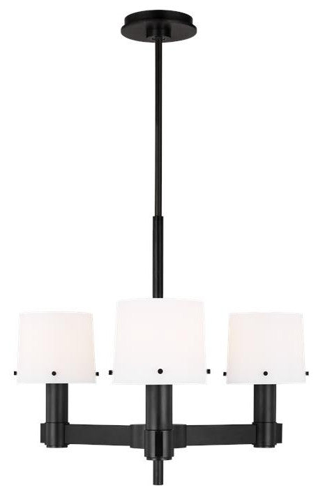 Generation Lighting, TC1123AI, Small Chandelier, Aged Iron