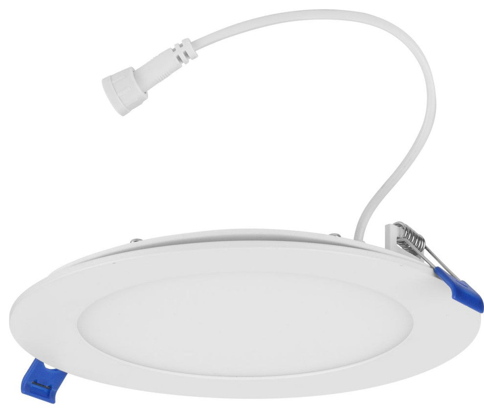 Everlume 6" Satin White 5-CCT LED Low Profile Canless Recessed Downlight