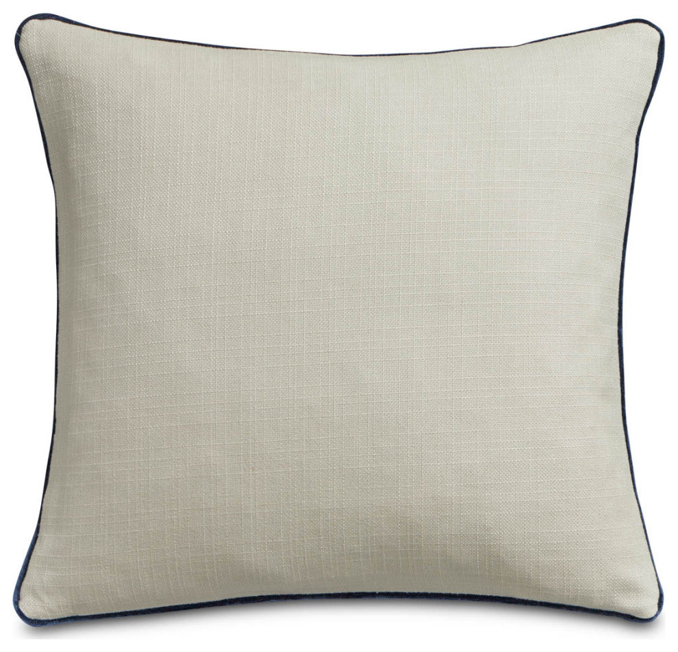 Blue My Mind Marquez 20" Square Pillow, Set of 2, Navy