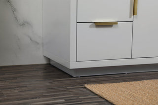 Bethany Single Bathroom Vanity, Gray, 48"