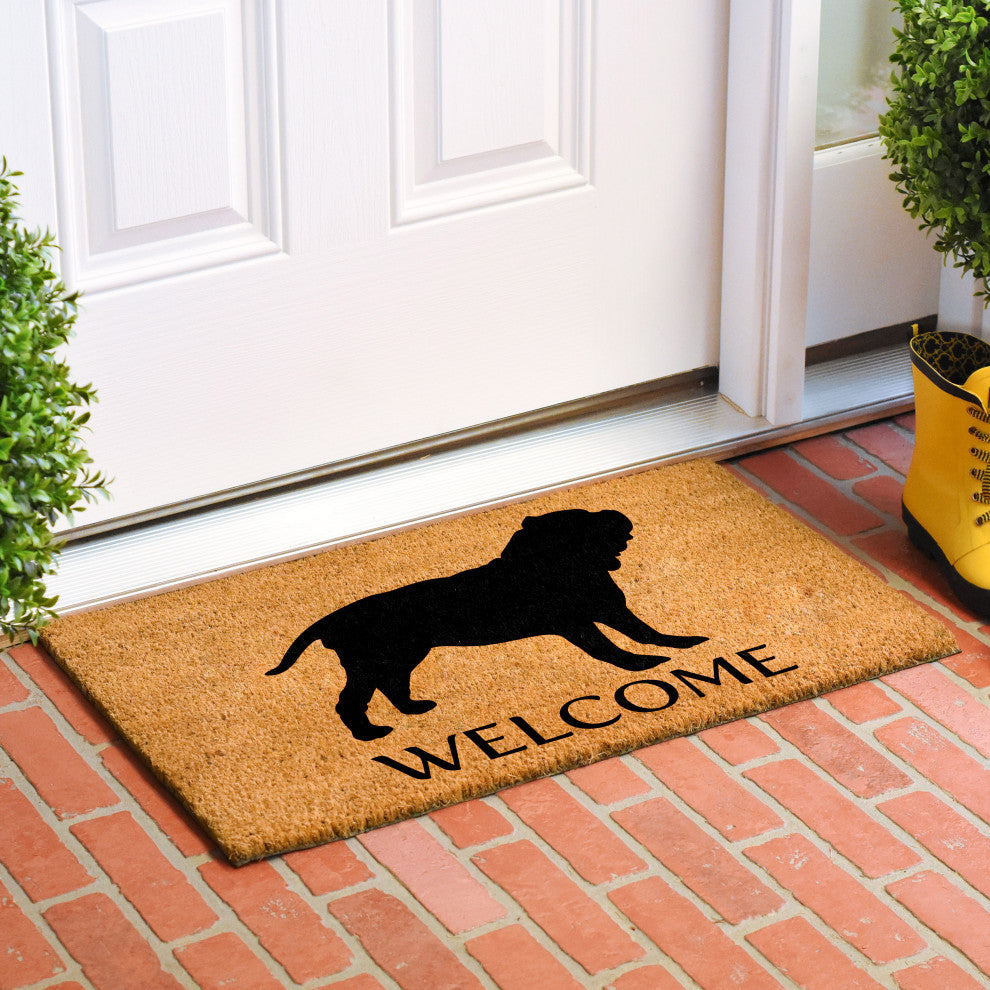 Calloway Mills Bulldog Doormat, 24"x36"