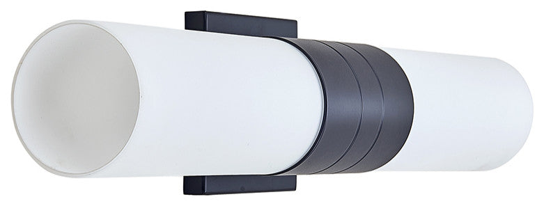 N2342-20-ORB 2 Light Vanity Lighting with White Glass in Oil Rubbed Bronze Finis