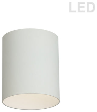 Flush Mount Ceiling Light Echo Integrated LED, Matte White