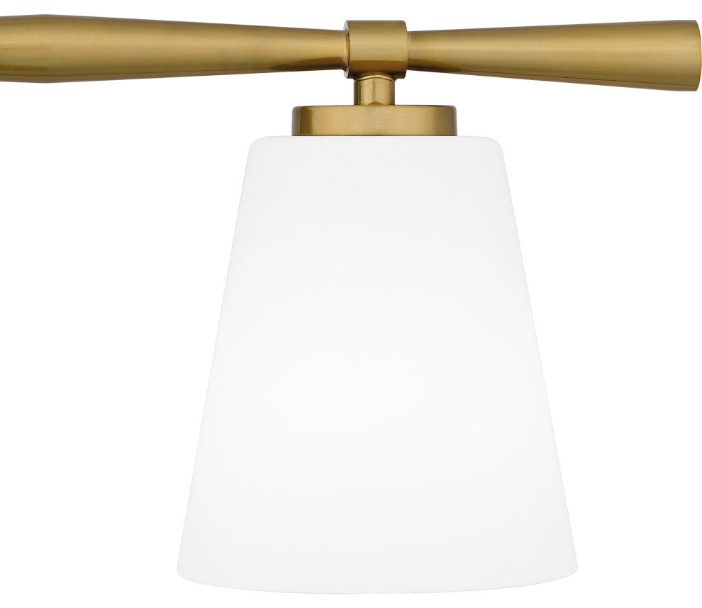 Quoizel BID8631 Brindley 4 Light 31"W Vanity Light - Brushed Nickel