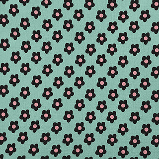 Flower Power Decorative Throw Pillow, Spring Green, 14"x20"