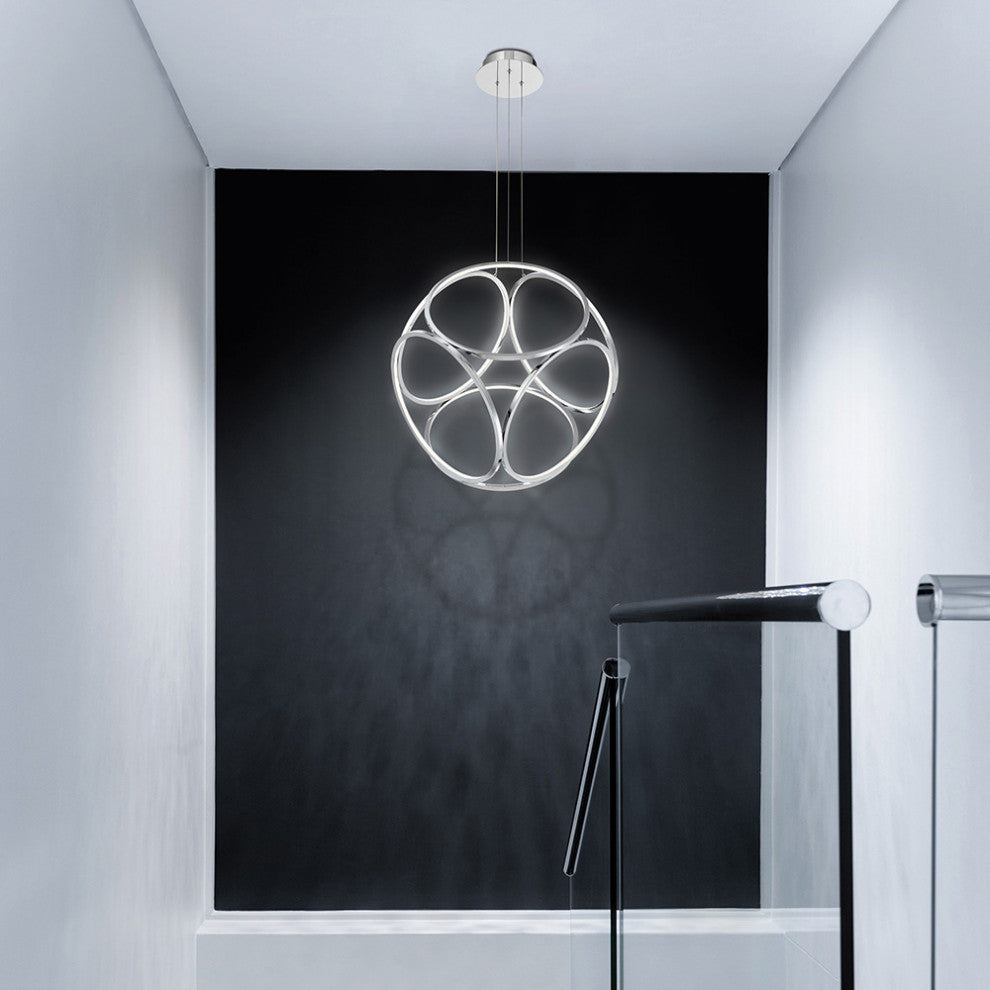 Glenview Pendant LED Small Gold