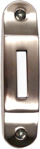NICOR DBNK Brushed Nickel Lighted Designer Door Bell Button for Prime Chime
