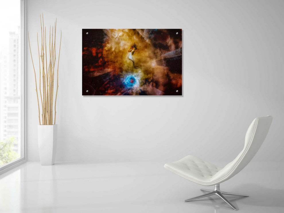 Epic Art 'The Sufferer' by Mario Sanchez Nevado, Acrylic Glass Wall Art, 36"x24"