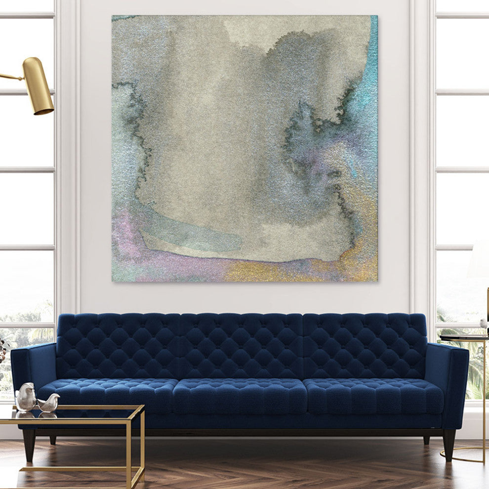 "Frosted Glass III" Fine Art Giant Canvas Print, 54"x54"