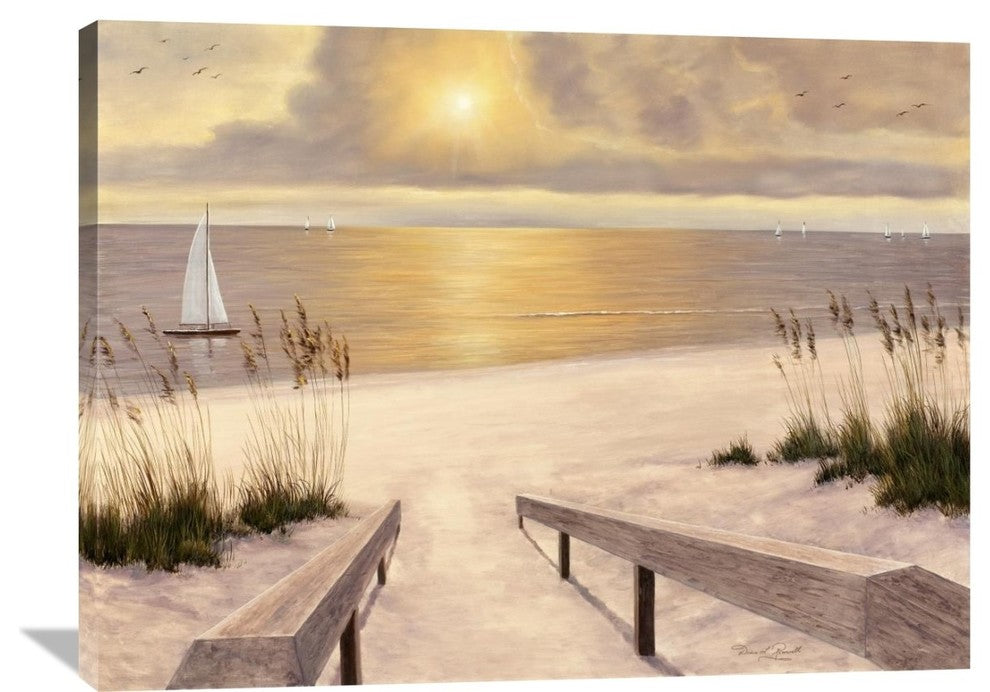 "Beach Glow" Artwork, 40" x 30"