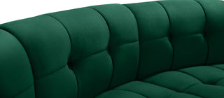 Limitless Velvet Upholstered 12-Piece Modular Sectional, Green