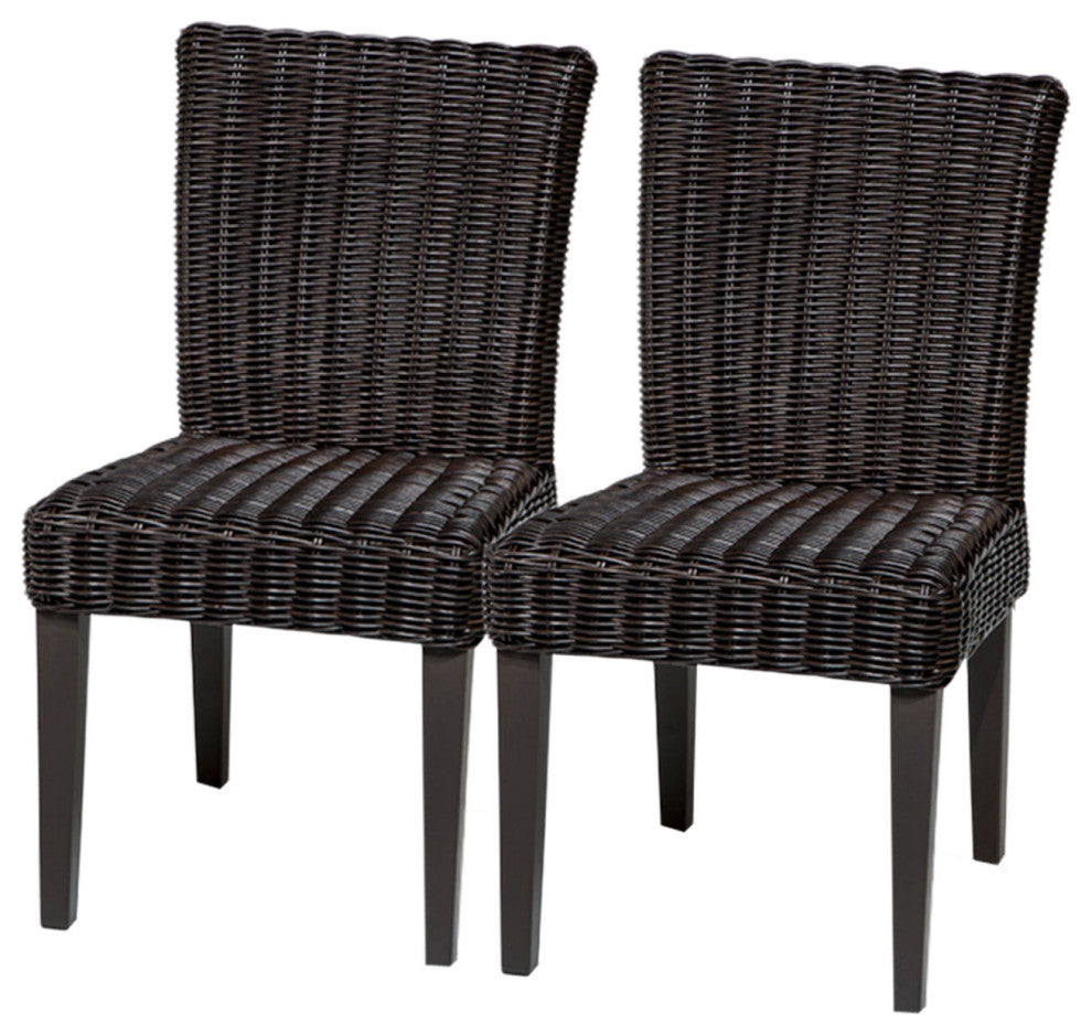 2 Venice Armless Dining Chairs