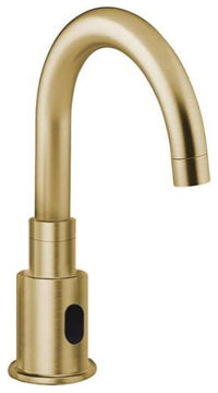 Fontana Commercial Brushed Gold Touchless Automatic Sensor Faucet