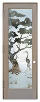 Interior Prehung Door or Interior Slab Door - Bonsai Egret - Alder Clear -...