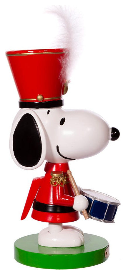10" Snoopy the Drummer Nutcracker