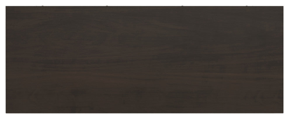 Amherst Solid Wood 36" 5 Shelf Bookcase, Hickory Brown