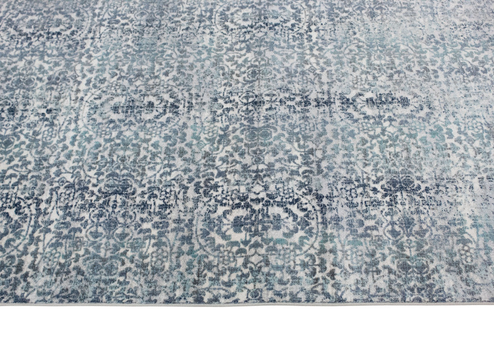Noori Rug High-low Westfield Philip Silver/Blue Rug