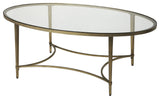 Butler Monica Oval Cocktail Table, Gold