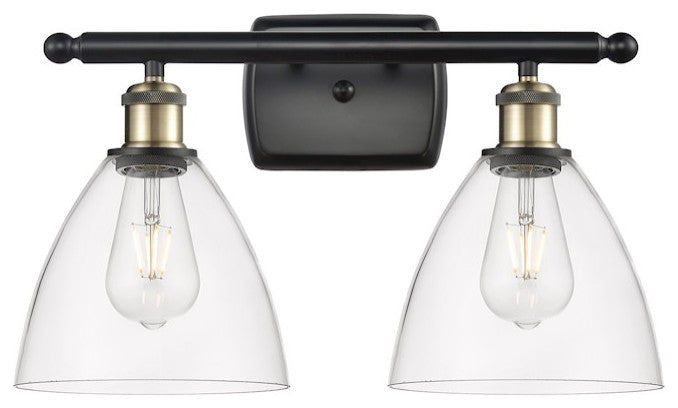 Innovations Lighting 516-2W-BAB-GBD-752-LED 2 Light 18" Bath Vanity Light