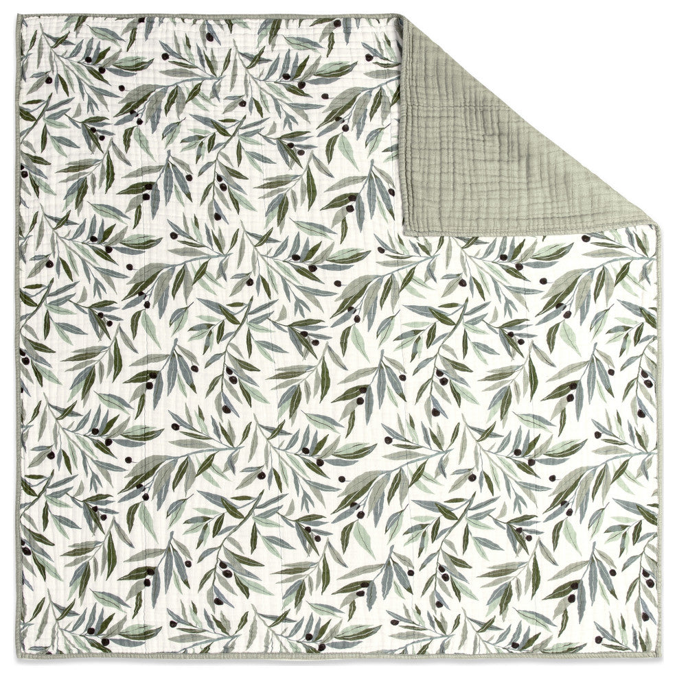 Quilt, 3-Layer GOTS Certified Organic Muslin Cotton